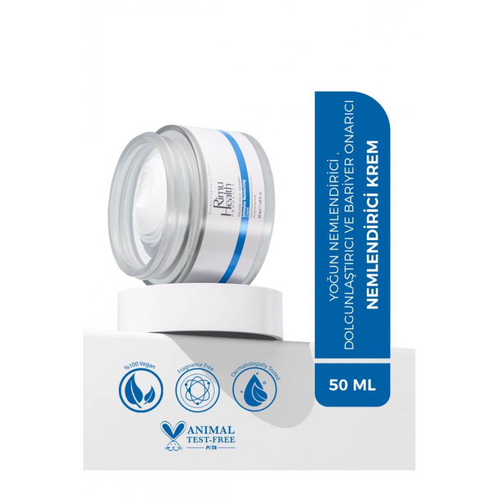 Rimu Health Cilt Tonu Esitleyici Ve Yogun Nemlendirici Yuz Kremi 50 Ml( Hyaluronic Acid - Niacinamide) Rm000108 Güneş Kremleri ve Losyonları Fiyatı