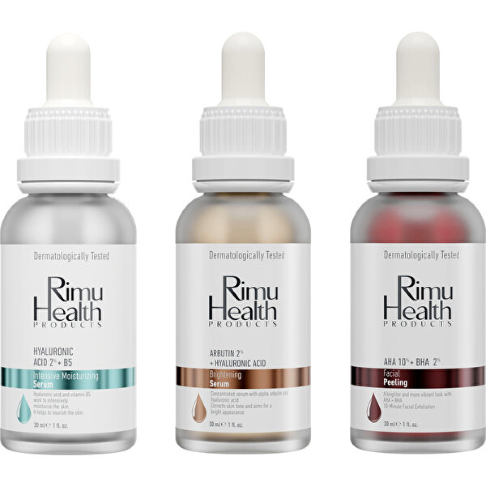 Rimu Health Products Kuru Ciltlere Özel Canlandırıcı Cilt Tonu Eşitleyici ve Koyu Leke Önlemeyi Hedef Alan Bakım Seti Cilt ve Yüz Bakımı Fiyatı