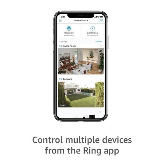 Ring Siyah Stick Up Cam Battery HD Güvenlik Kamerası