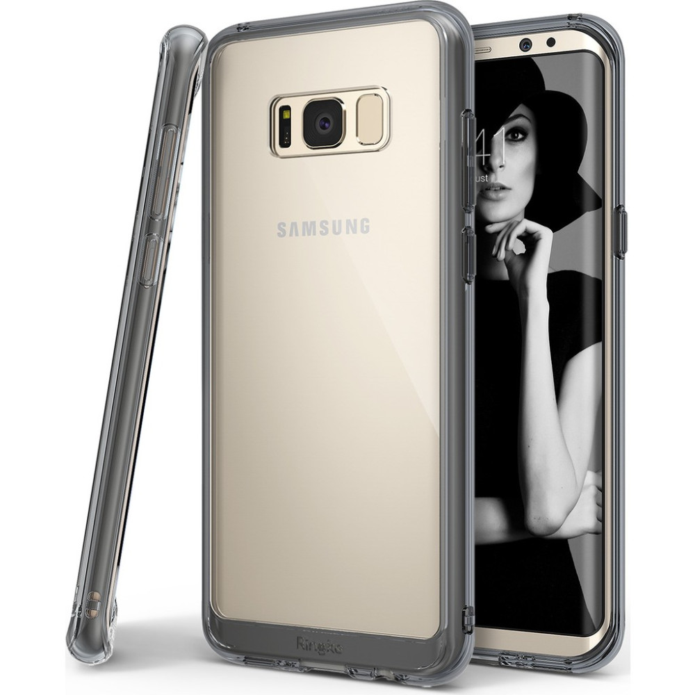 Ringke Fusion Galaxy S8 Kılıf Smoke Black - Extra Darbe Emici Diğer Fiyatı