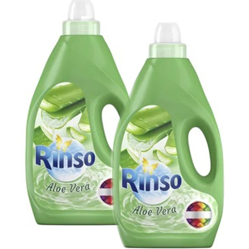 Rinso Sıvı Deterjan Aloe Vera Renkiler 3 lt 2 Adet - 6 lt Çamaşır Deterjanı Fiyatı