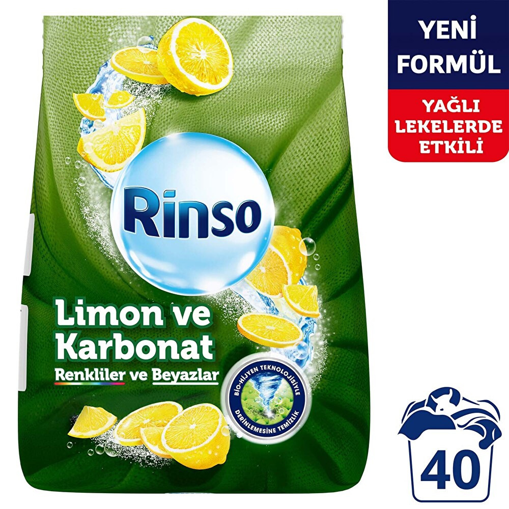 Rinsotoz Çamaşır Deterjanı Limon Ve Karbonat Renkliler Ve Beyazlar 6 Kg 40 Yıkama Çamaşır Deterjanı Fiyatı