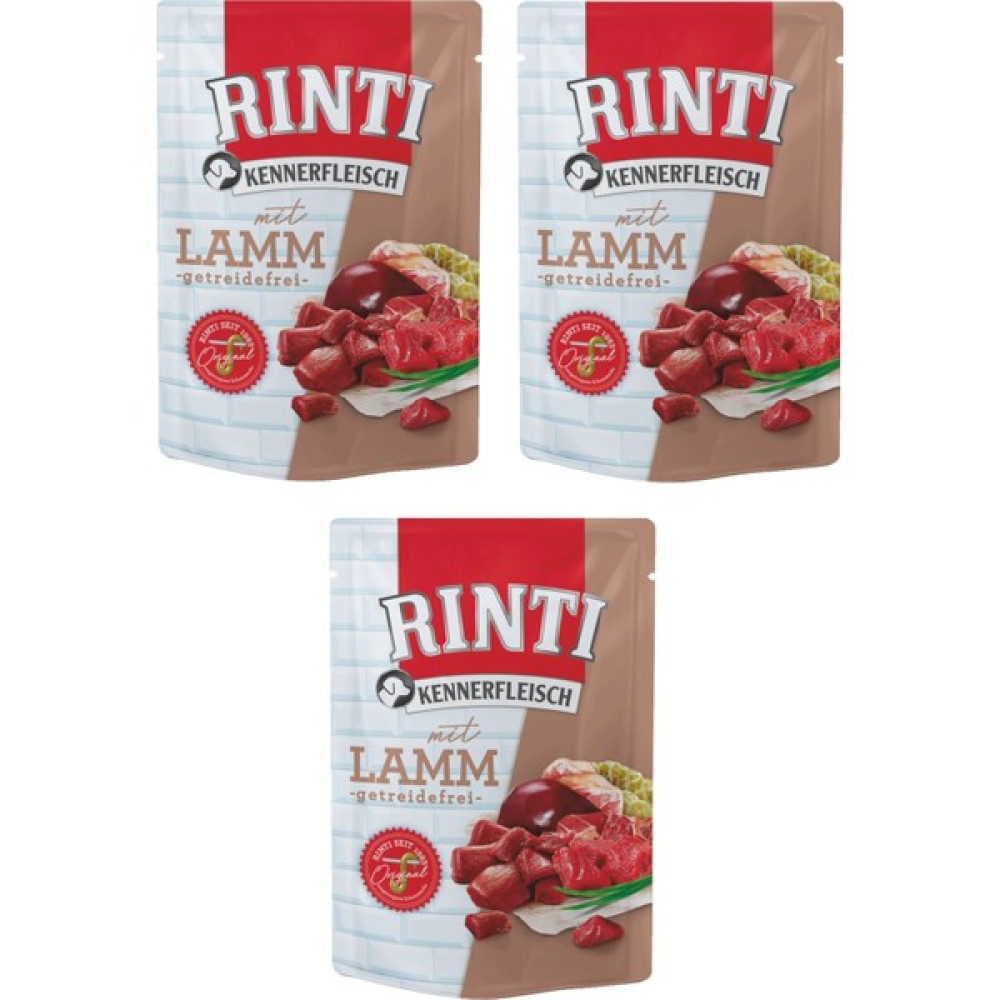 Rinti Pouch Kuzu Etli Köpek Yaş Mama 400 Gr. x 3 Adet Evcil Hayvan Ürünleri Fiyatı
