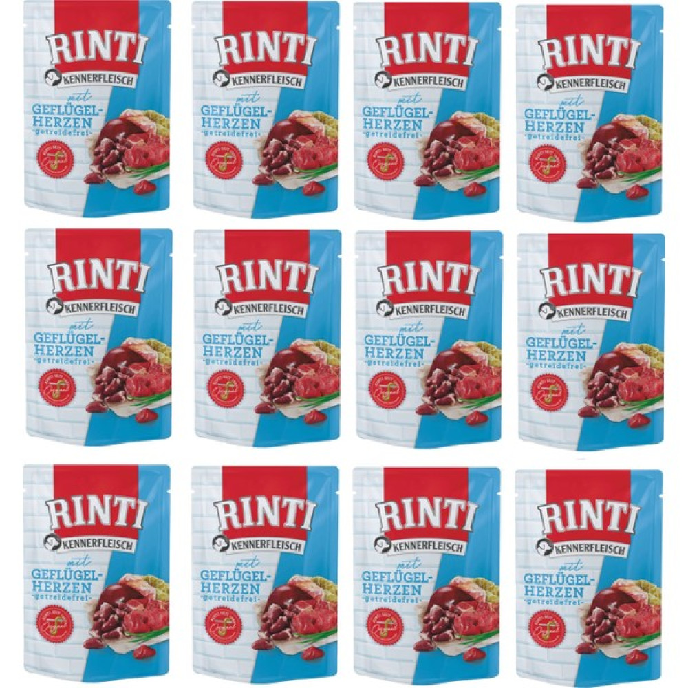 Rinti Pouch Yürekli Köpek Yaş Mama 400 Gr. x 12 Adet Evcil Hayvan Ürünleri Fiyatı