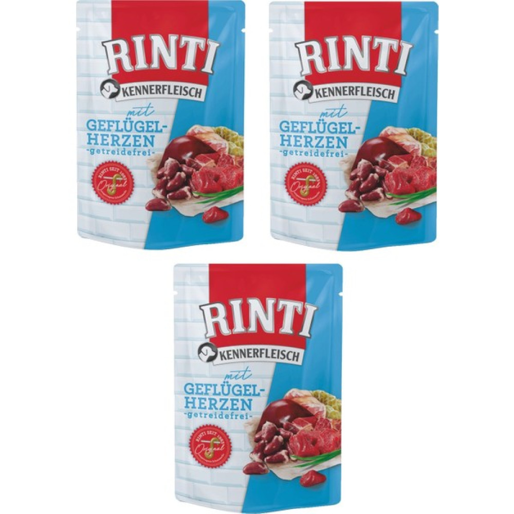 Rinti Pouch Yürekli Köpek Yaş Mama 400 Gr. x 3 Adet Evcil Hayvan Ürünleri Fiyatı
