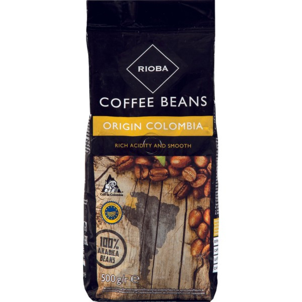 Rioba Çekirdek Kahve Columbia 500 gr Kahve Fiyatı