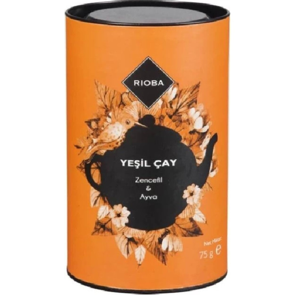 Rioba Yeşil Çay Zencefil&Ayva 75 gr Diğer Fiyatı