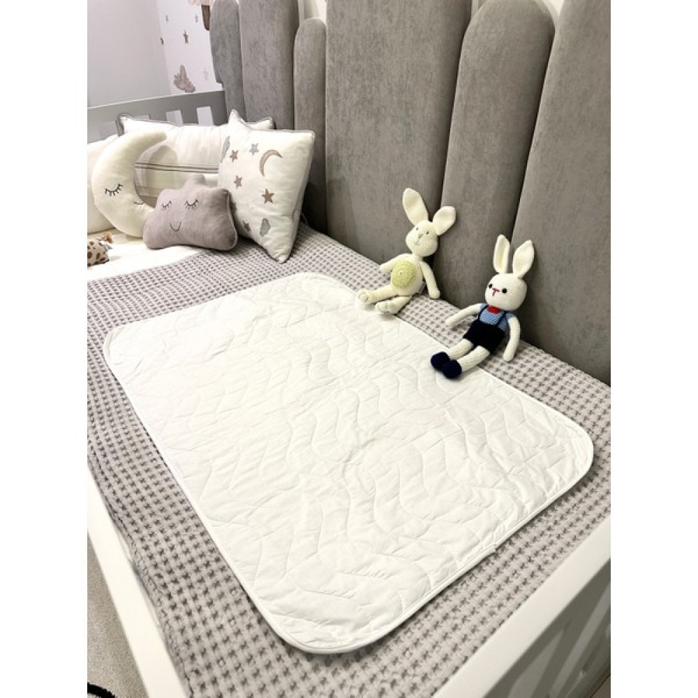 Riobongo | Yıkanabilir Bebek Bakım Örtüsü | Sızdırmaz | Bebek Alt Açma Bezi | Boyut 60 x 60 cm - Beyaz Bebek Alt Açma Minderi Fiyatı