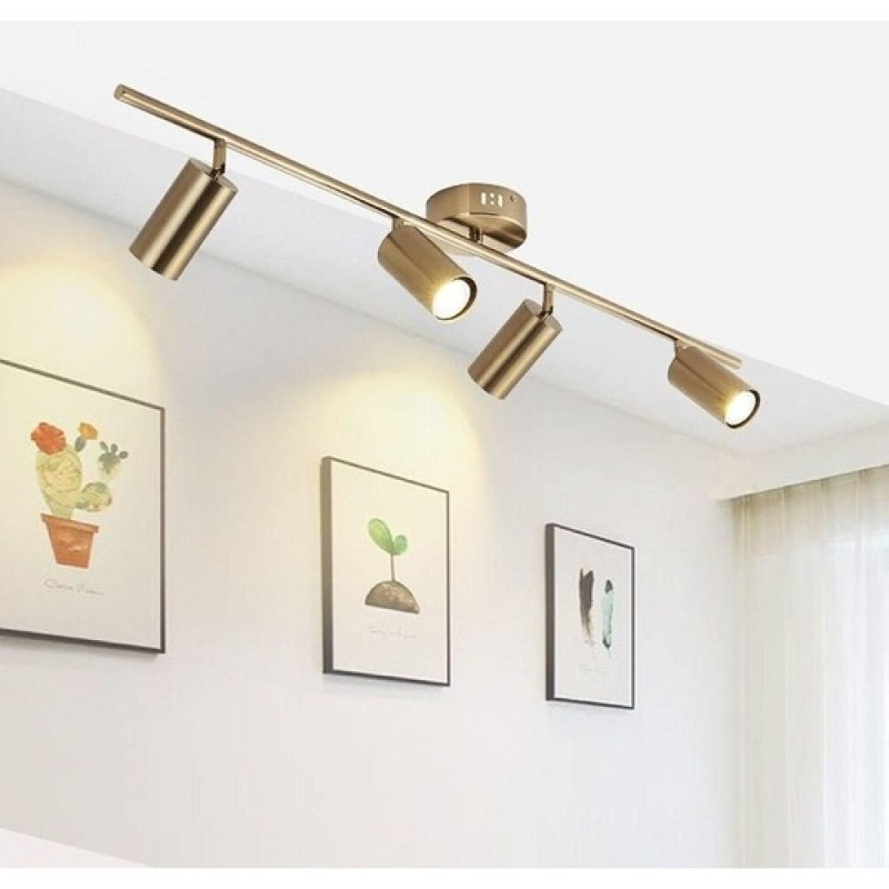 Riolight LED Spot,led Avize Eskitme Gövde 4XGU10 Duylu 5W 2700K 360 Derece Hareketli Başlık Spot Avize Fiyatı