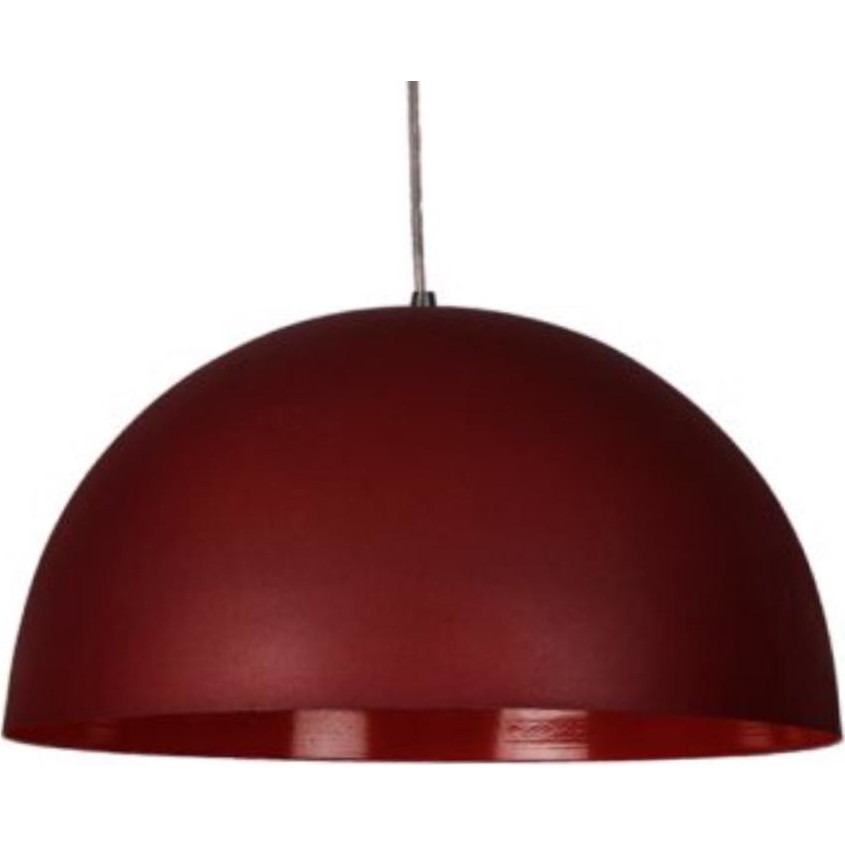 Riolight modern,rustik,vintage mutfak,oda,cafe,oteller için bordo 1xe27 metal sarkıt avize çap:40cm - 1 Avize Fiyatı