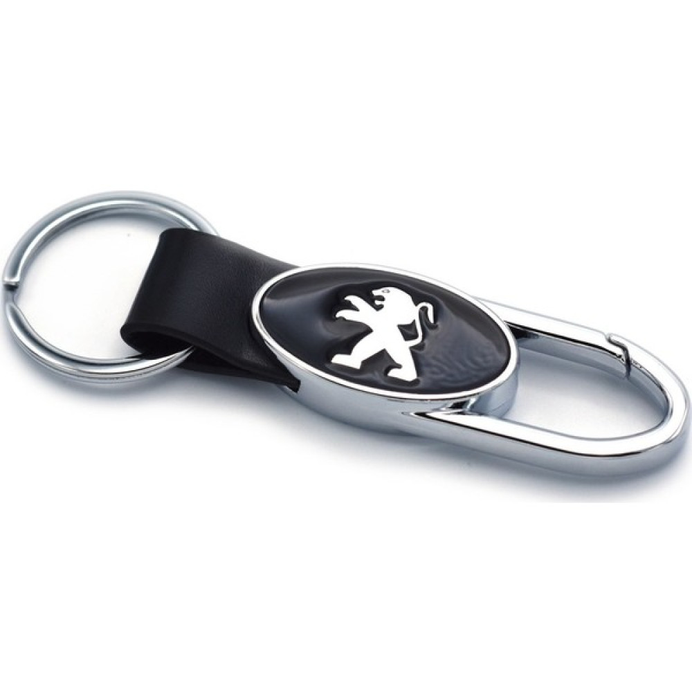 Ripido Peugeot Anahtarlık Deri Metal Klipsli Anahtarlık Fiyatı