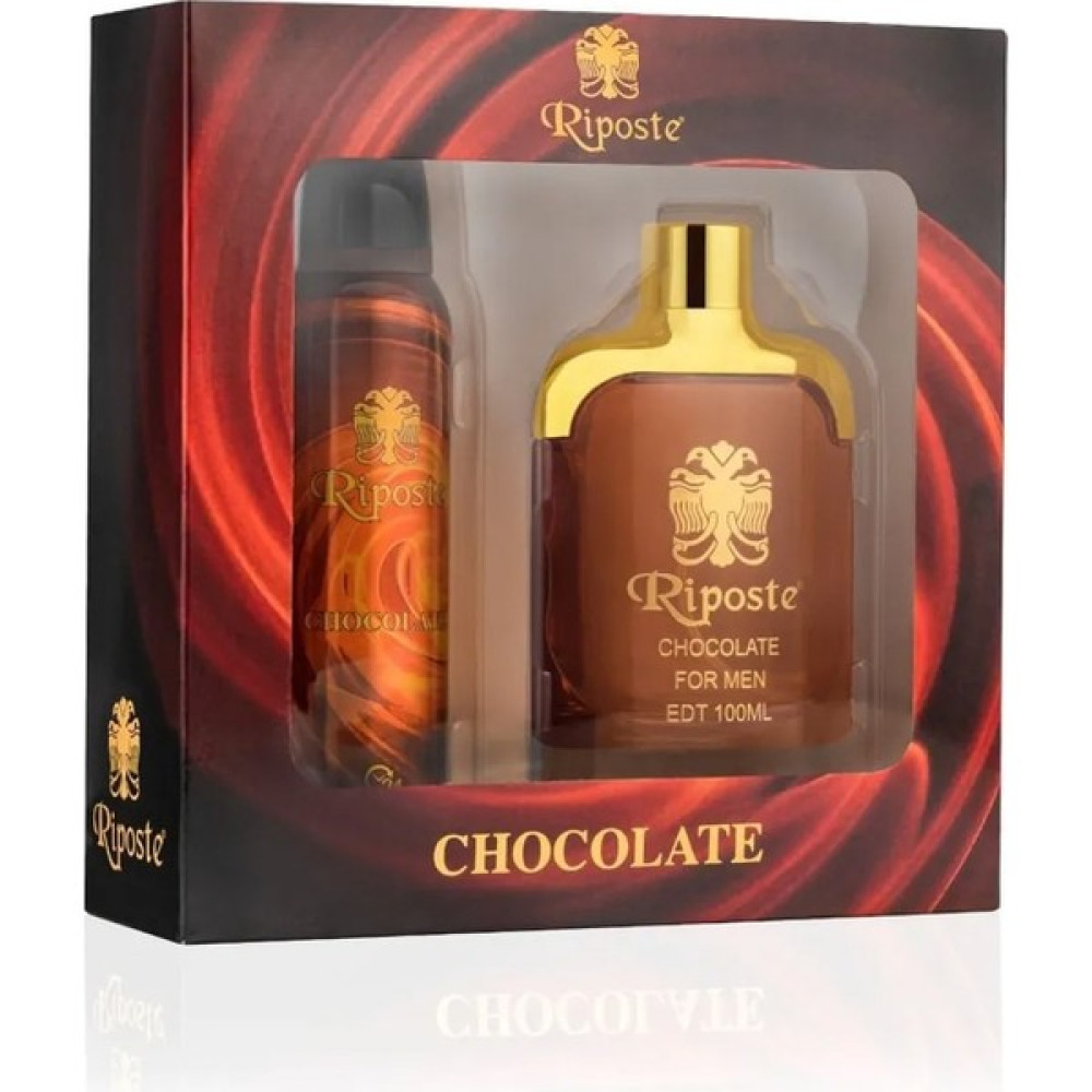 Riposte Erkek Parfüm & Deodorant Seti Chocolate For Men 100 ml - 24 ml Deodorantlar Fiyatı