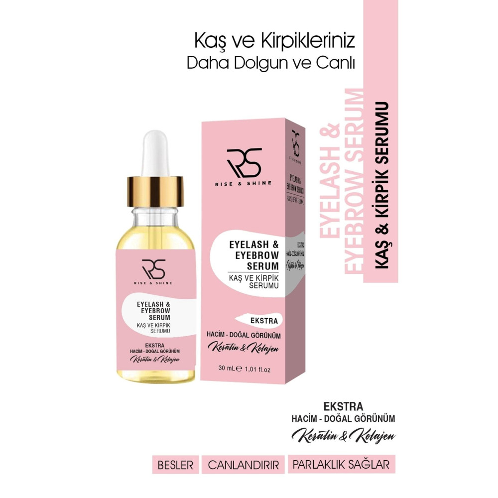 Rise & Shine Kaş & Kirpik Serumu - 30 ml Göz Kremi Fiyatı