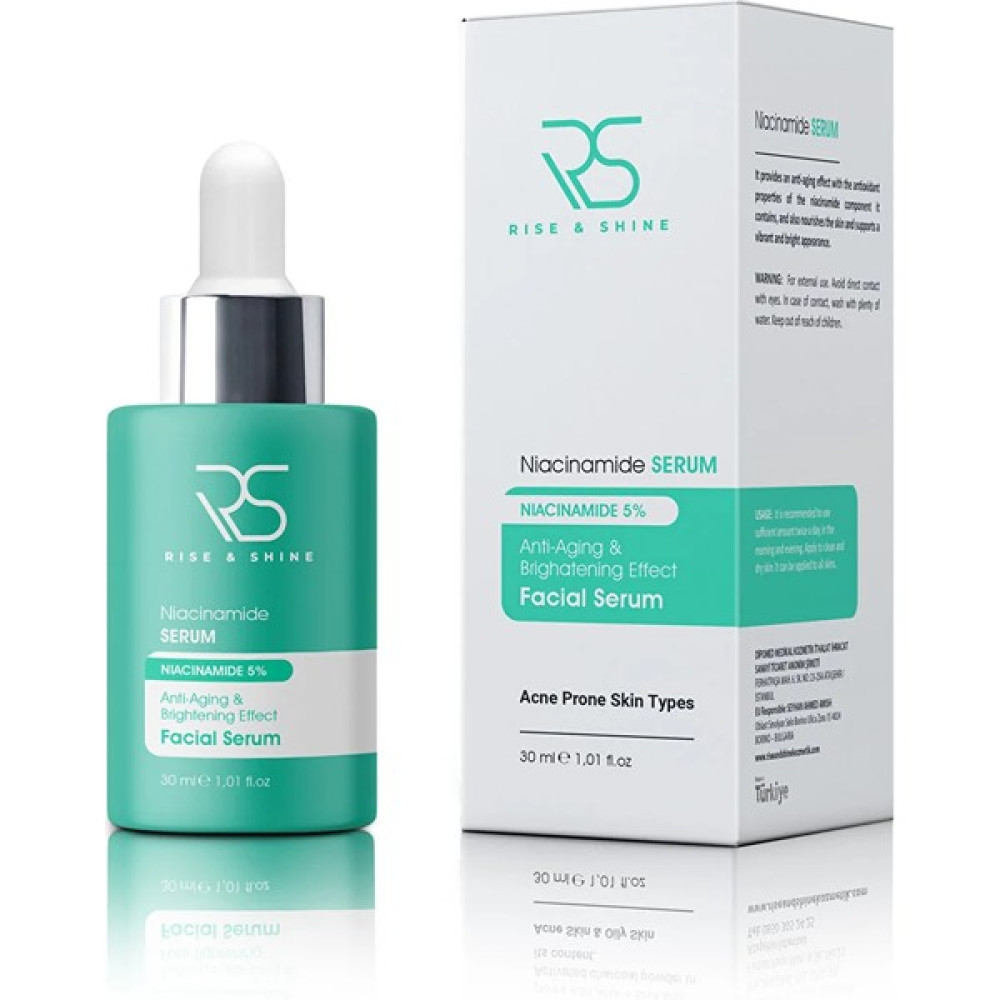Rise & Shine Niacinamide Serum Anti-Aging / Yaşlanma Karşıtı Fiyatı