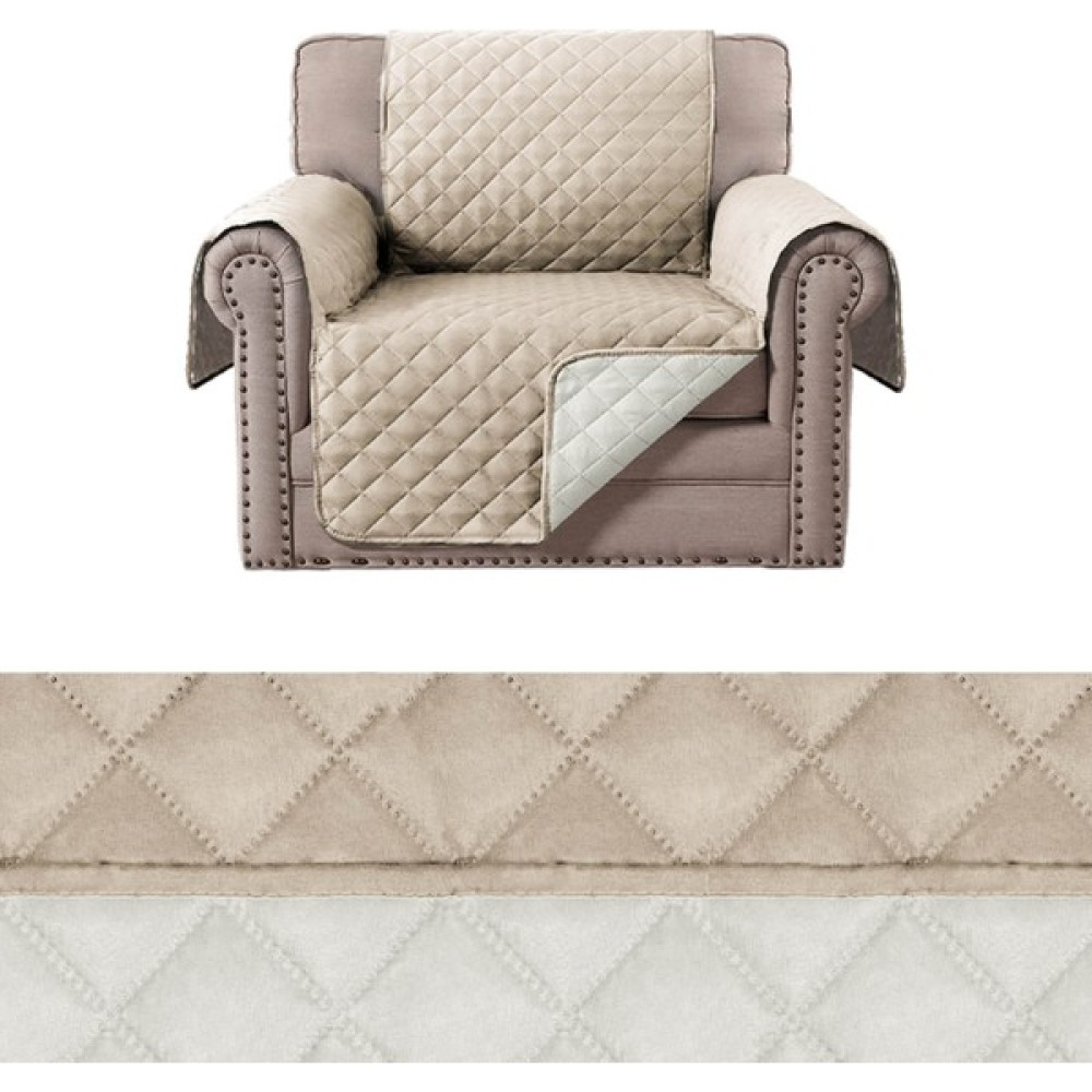 riselerhome Sıvı Su Geçirmez 1 Kişilik Koltuk Örtüsü İki Tarafı Kullanabilir Tekli Koltuk Şalı - 180 x 230 cm - Bordo Koltuk & Kanepe Örtüsü Fiyatı