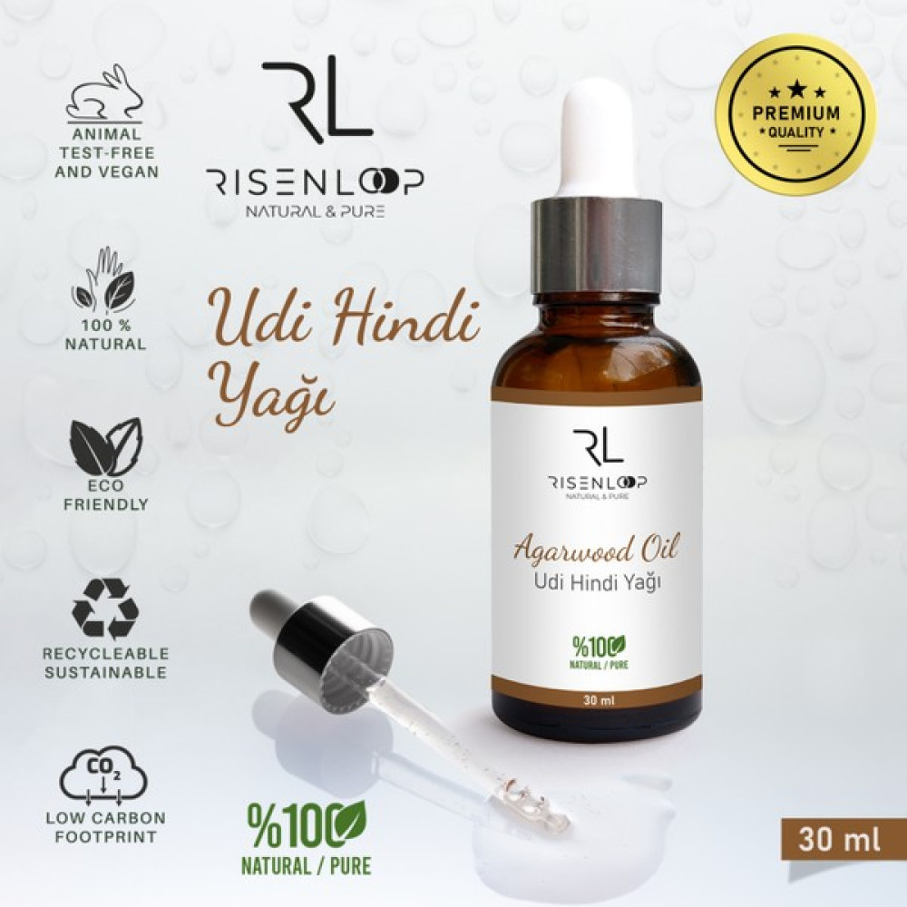 Risenloop Udi Hindi Yağı %100 Saf Doğal Seyretilmemiş Maserasyon 30 ml Nemlendiriciler Fiyatı