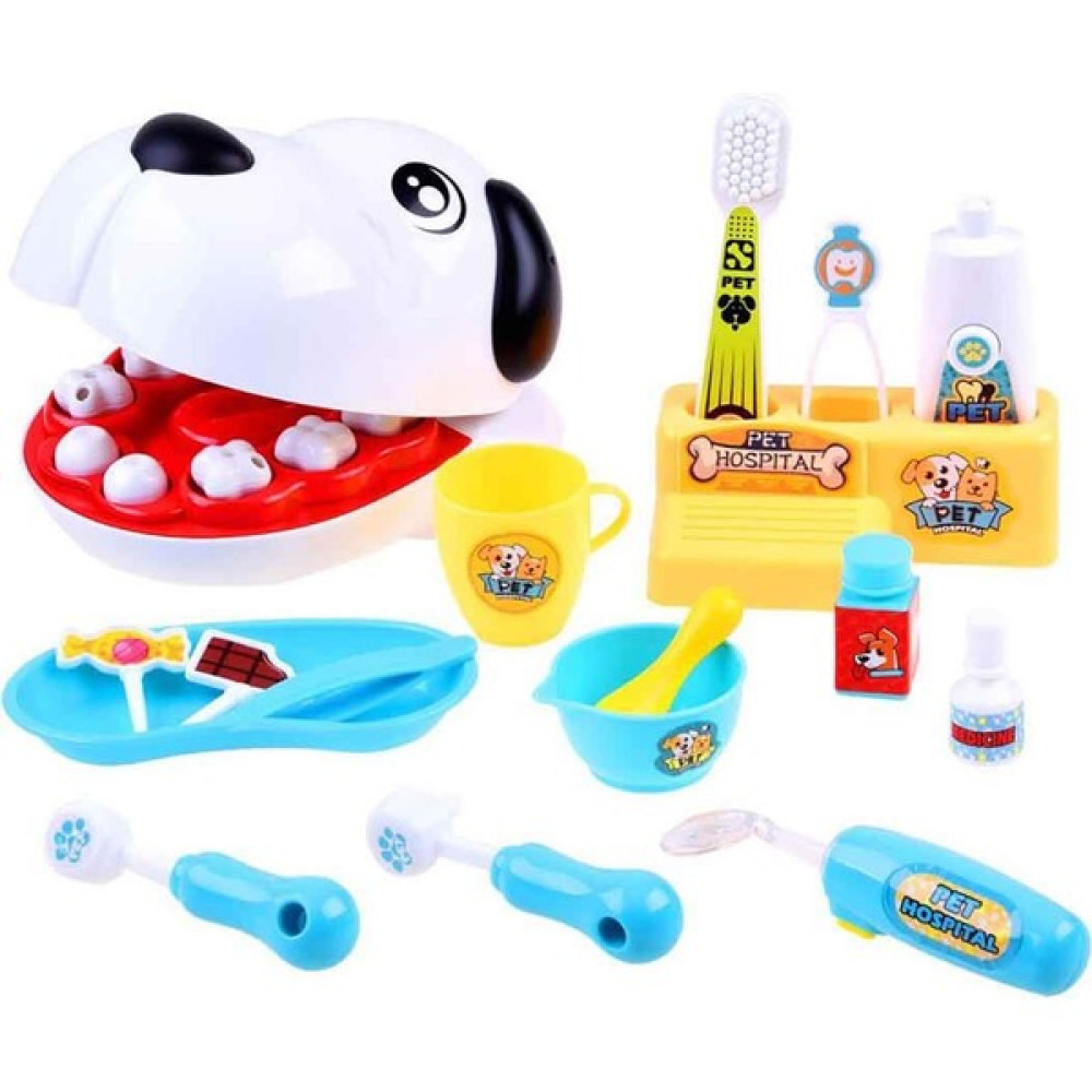 Rising Toys Veteriner Diş Hekimi Seti 17 Parça - Renkli Oyuncak Fiyatı