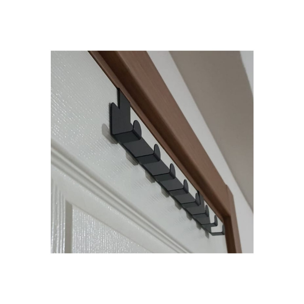 risingmaber Metal Siyah Amerikan Kapı Arkası Askılık Organizer Askılık Ve Mutfak Banyo Kapı Arkası Askılık Mt60s Vestiyer Fiyatı