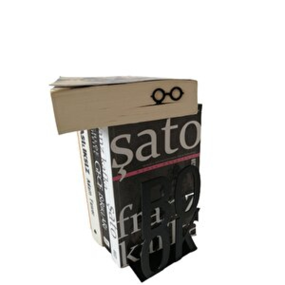 Risingmaber Ri̇si̇ngmaber Dekoratif Book Yazı Tasarımlı Kitap Tutucu Desteği Mat Siyah.(ki̇tap Ayraçi Hedi̇yeli̇) Kitap Tutucu / Desteği Fiyatı