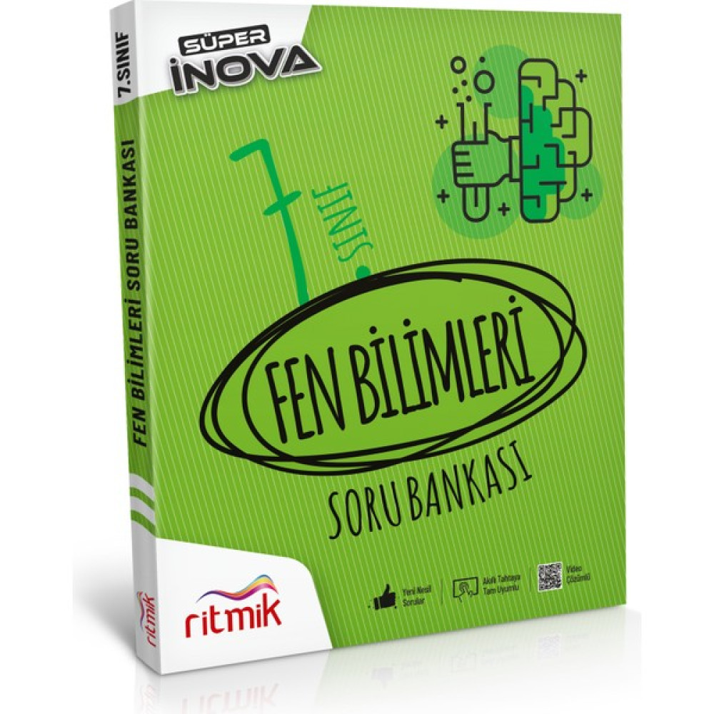 Ritmik Eğitim Yayınları 7. Sınıf Fen Bilimleri - Süper Inova Soru Bankası Ders Sınav Kitapları Fiyatı