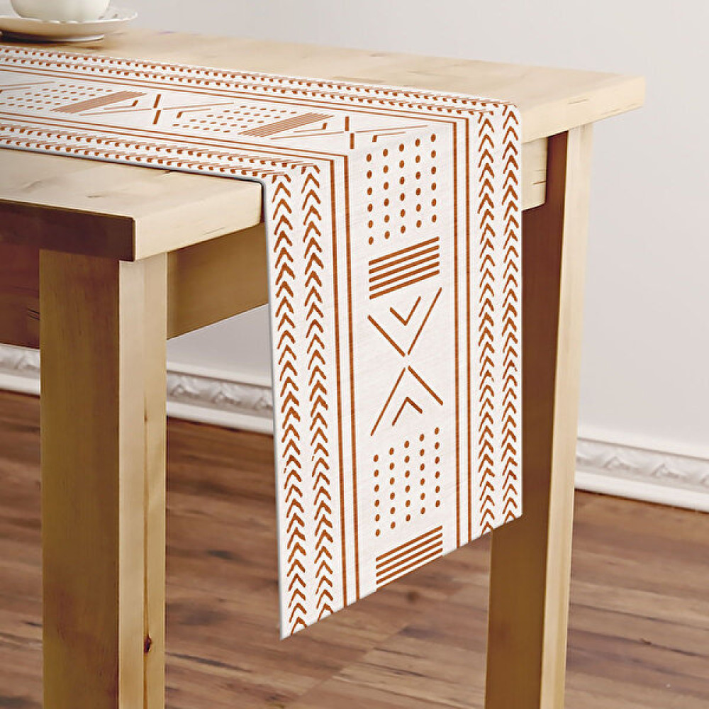 Ritmo Home Turuncu İskandinav Runner - 40 x 140 cm - Renkli Masa Örtüsü Fiyatı