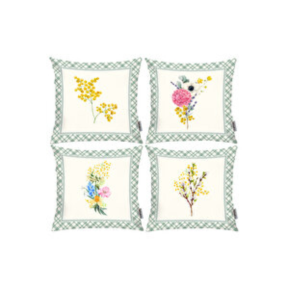 Ritmohome Flower Spring Bohem Etnik 4'lü Kırlent Kılıfı Kırlent / Mobilya Yastığı Fiyatı