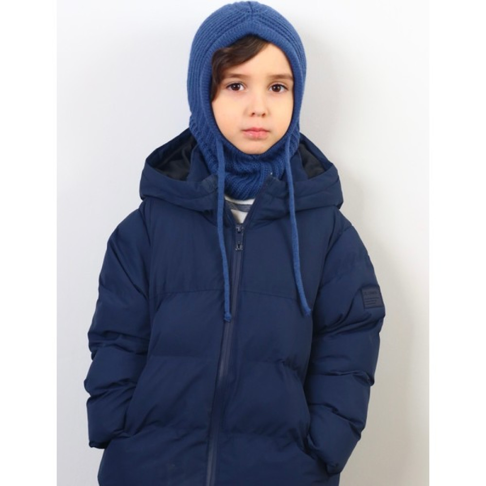 Ritnice Çocuk Ipli Indigo Balaclava Triko Bere / Başlık Çocuk Kulaklığı Fiyatı