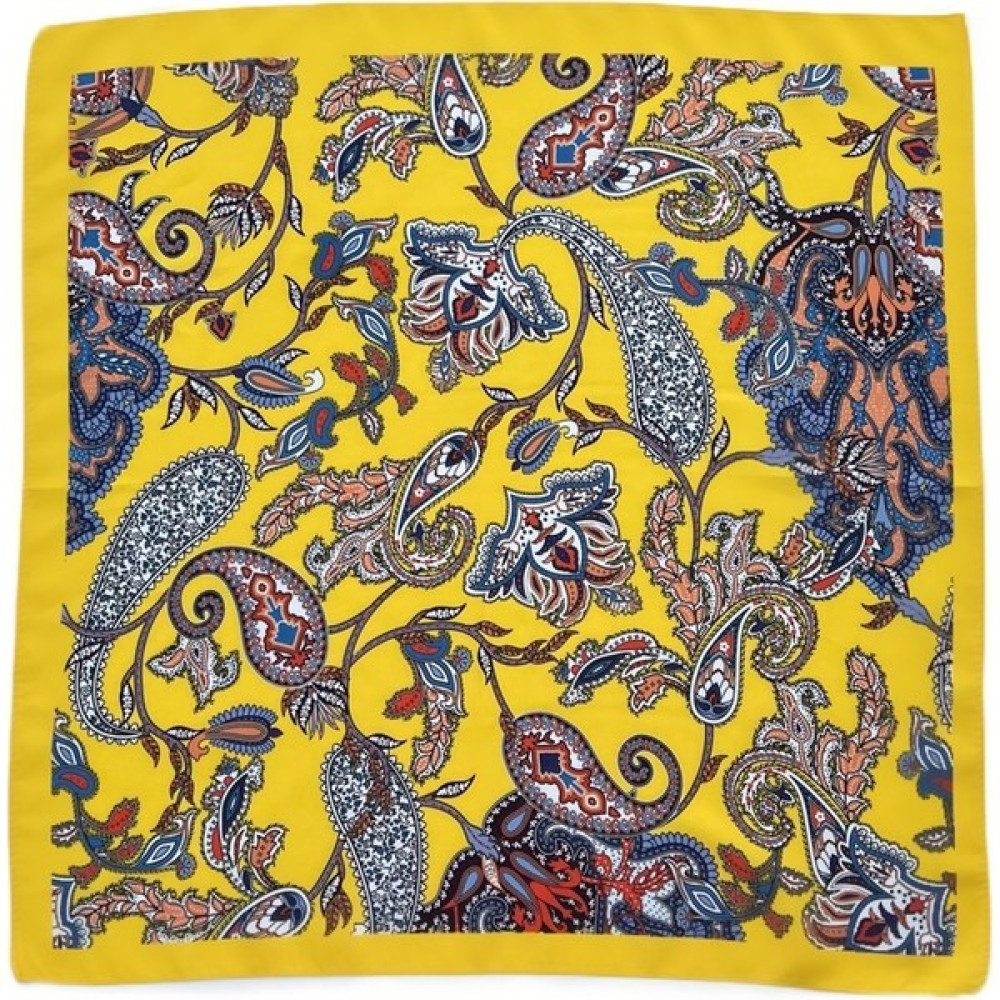 Ritnice Kadın Sarı Desenli Bandana Toka, Taç & Saç Bandı Fiyatı