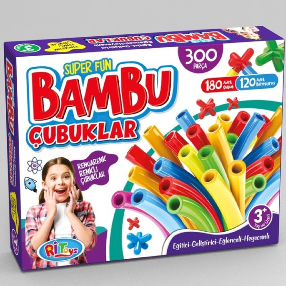 Ritoys Bambu Çubuklar 300 Parça Bebek Oyuncakları Fiyatı