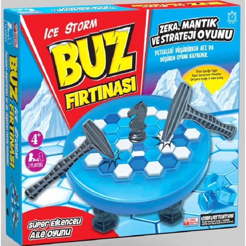 Ritoys Buz Fırtınası Buz Küpü Oyunu 2 Kişilik Strateji Eğlencesi 3 Yaş ve Üstü İçin Eğlenceli Diğer Fiyatı