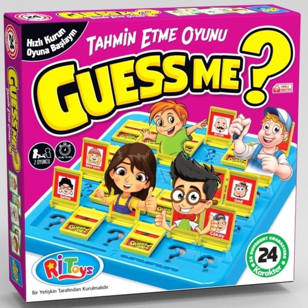 Ritoys Guess Me Bil Bakalım Kutu Oyunu Çocuk Oyuncağı Fiyatı