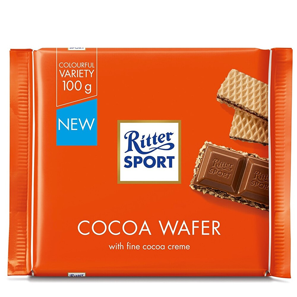 Ritter Sport Cocoa Wafer 100 Gr Çikolata ve Gofret Fiyatı