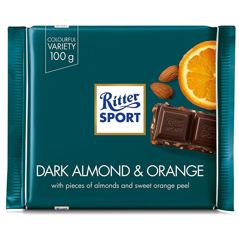 Ritter Sport Dark Almond Orange 100 Gr Çikolata ve Gofret Fiyatı