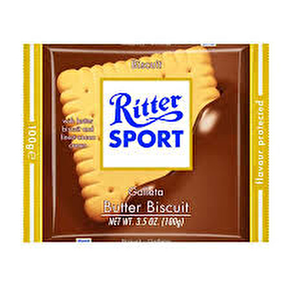 Ritter Sport Sprot Biscuit Çikolata 100 Gr Çikolata ve Gofret Fiyatı