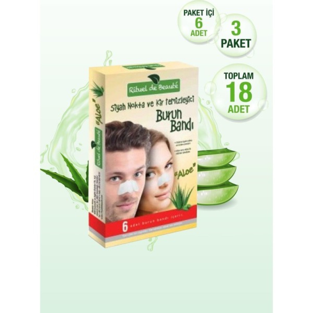 Rituel De Beaute Aloe Vera Siyah Nokta Burun Bandı Nemlendiriciler Fiyatı