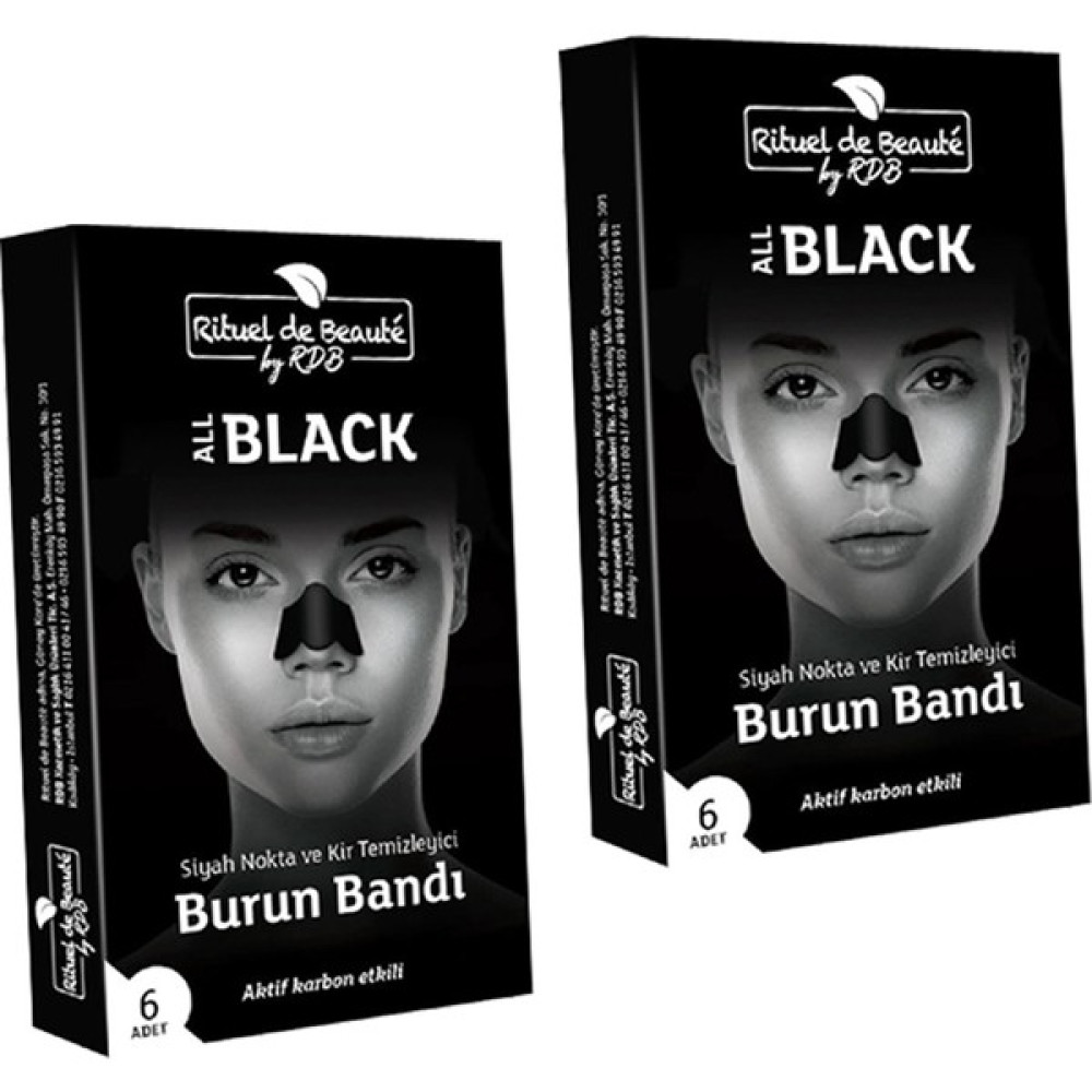 Rituel de Beaute Black Aktif Karbon Siyah Nokta ve Kir Temizleyici 2 Kutu 12 Adet Burun Bandı Akne ve Sivilce Bakımı Fiyatı