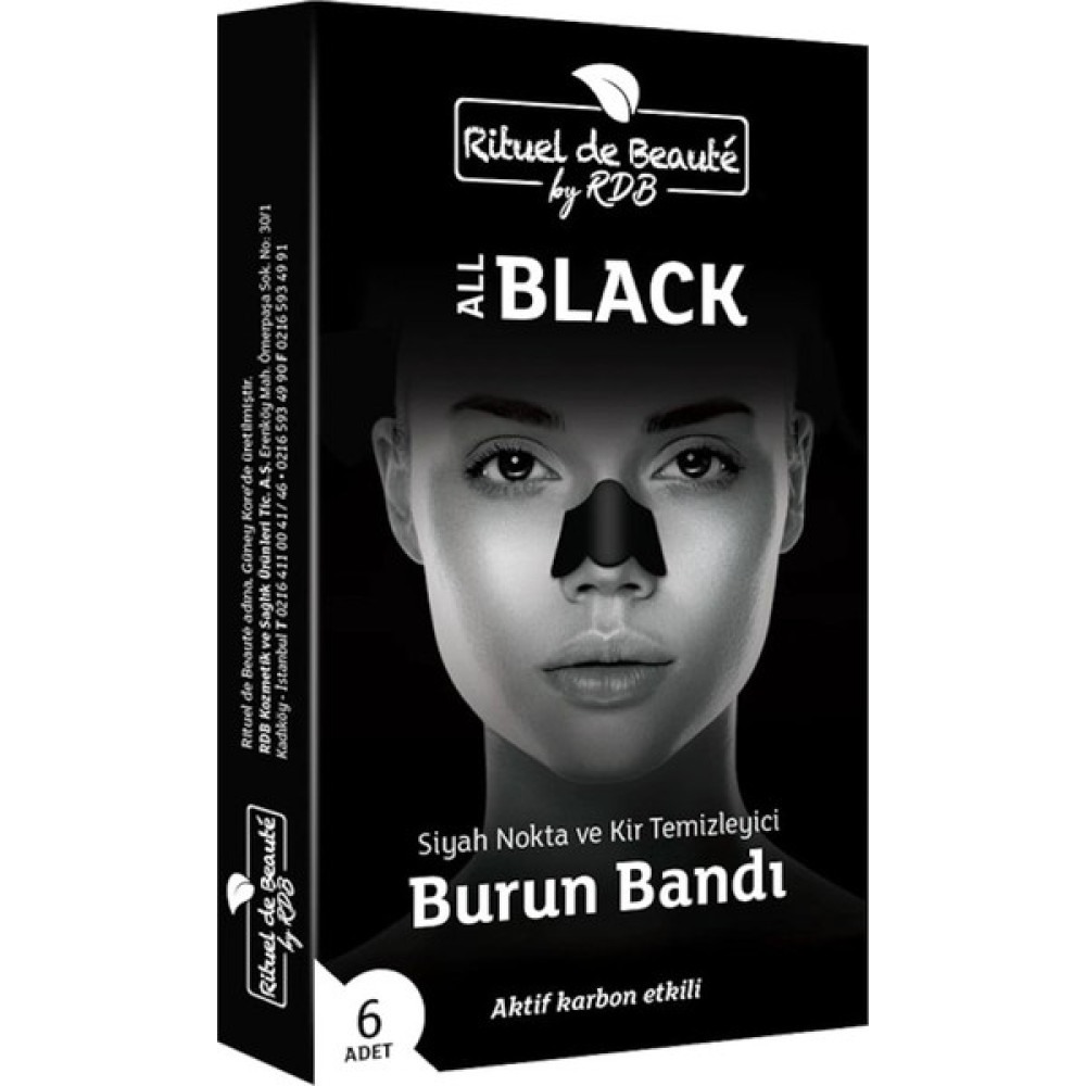 Rituel de Beaute Black Aktif Karbon Siyah Nokta ve Kir Temizleyici Burun Bandı 1 Kutu 6 Adet Akne ve Sivilce Bakımı Fiyatı