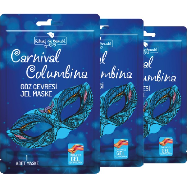 Rituel de Beaute Carnival Columbina 3'lü Maskeler Fiyatı