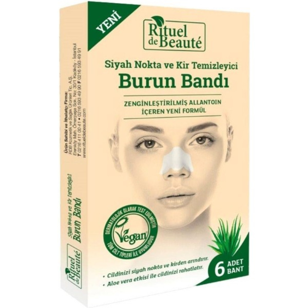 Rituel De Beaute Siyah Nokta ve Kir Karşıtı Bandı 6'lı Makyaj Temizleyicileri Fiyatı