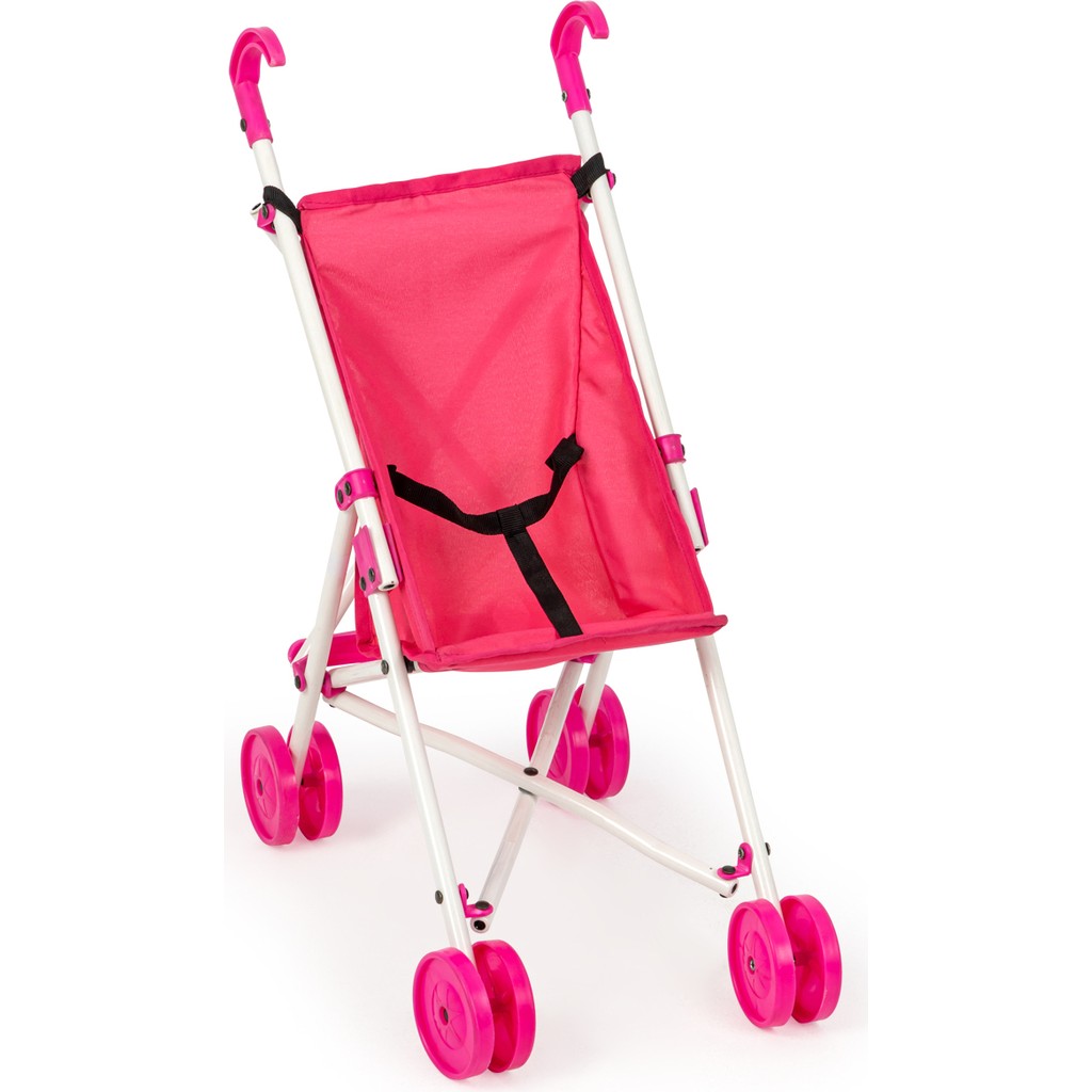 Rival Rv1001 Minio Oyuncak Baston Bebek Arabası 2-6 Yaş Kız Çocuklar İçin Fuşya Renkli - Pembe Bebek Arabası ve Pusetler Fiyatı