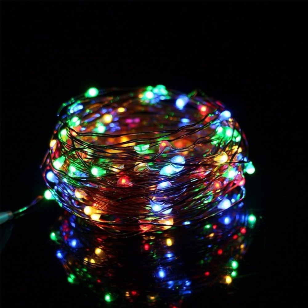 River World Pilli Renkli Peri LED Işık Dekoratif Aydınlatma 5 Metre Rgb LED Led Aydınlatmalar Fiyatı