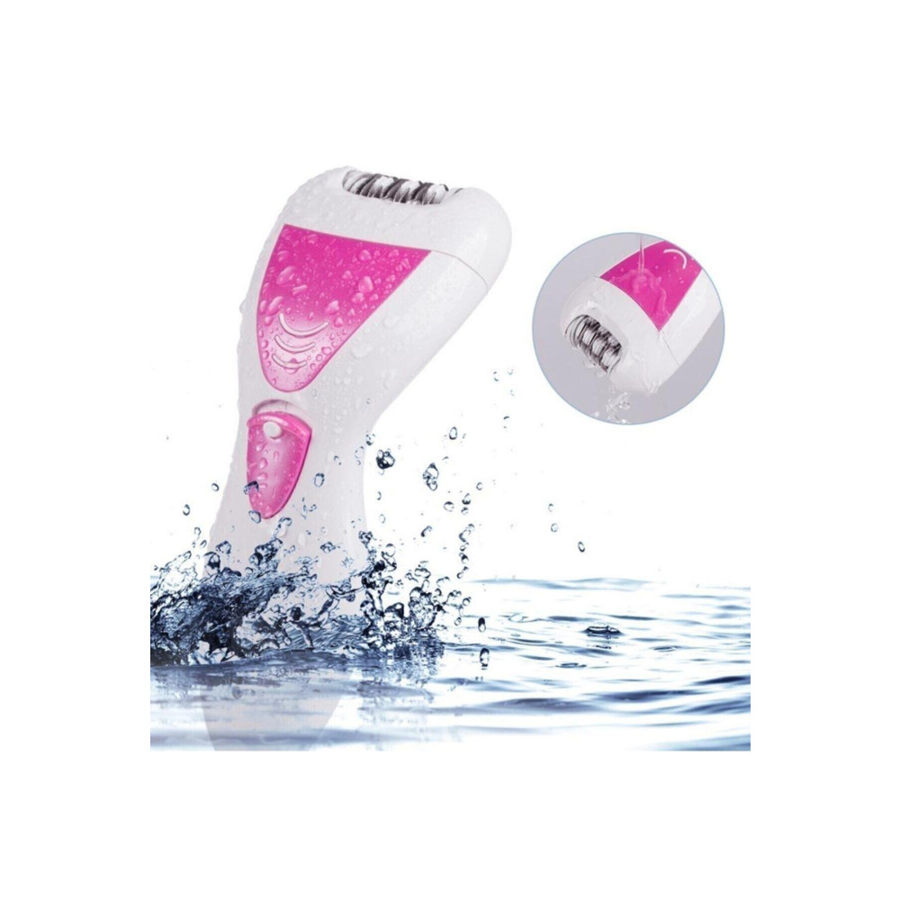 Rixos Unisex Pembe 4 In 1 Su Geçirme Tüy Alma Makinesi Topuk Törpülü Epilasyon Aleti Epilasyon Aletleri Fiyatı