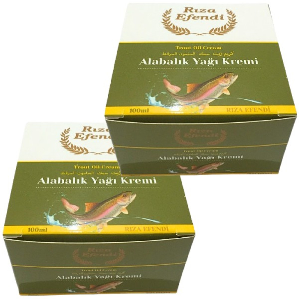 Rıza Efendi Alabalık Yağı Kremi 100ML 2 Adet Nemlendiriciler Fiyatı