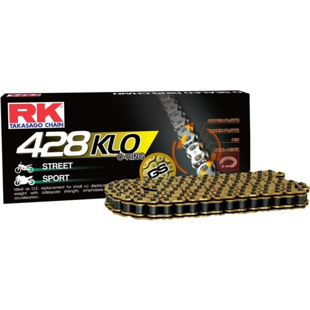 RK Kawasaki KX 65 Zincir Gs 428 Klo 108L (2000-2001) - Siyah Oto Boyaları Fiyatı