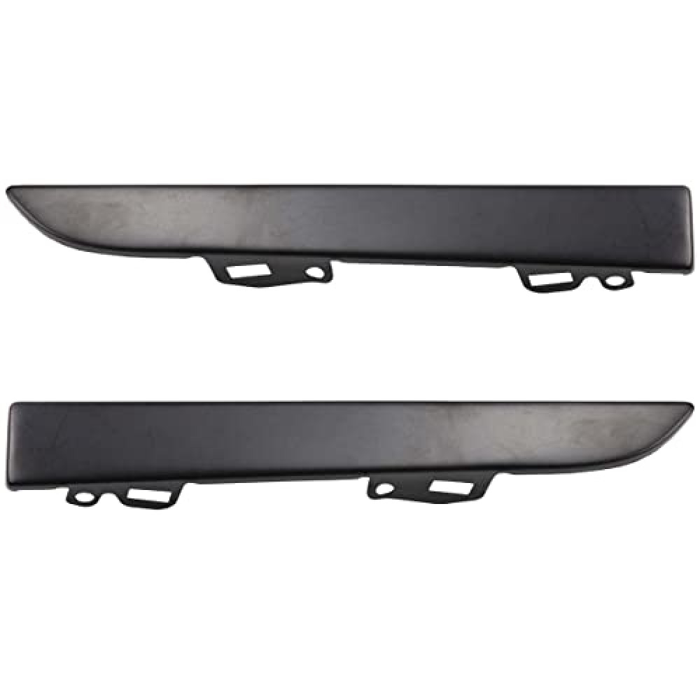 RLB-HILON 1Pair Front Bumper Grille Headlight Filler Trim Panels Set Compatible with Toyota Tacoma Pickup 2001 2002 2003 2004 Year, for TO1089108 TO1088108