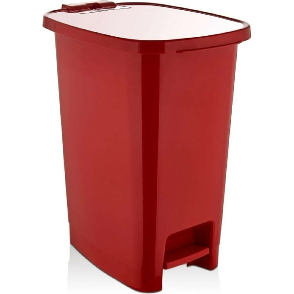 rnl04 Pedallı Plastik Çöp Kovası 15 Litre Kırmızı - 141R Oto Boyaları Fiyatı
