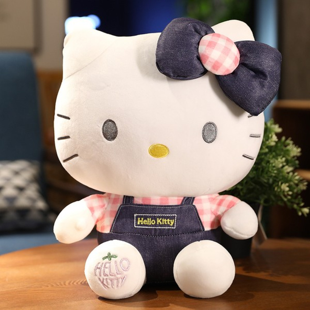 RO Hello Kitty Kedi Peluş Oyuncak Kızlar Için Doğum Günü Hediyesi (Yurt Dışından) - Pembe - 200g23cm Peluş Oyuncaklar Fiyatı