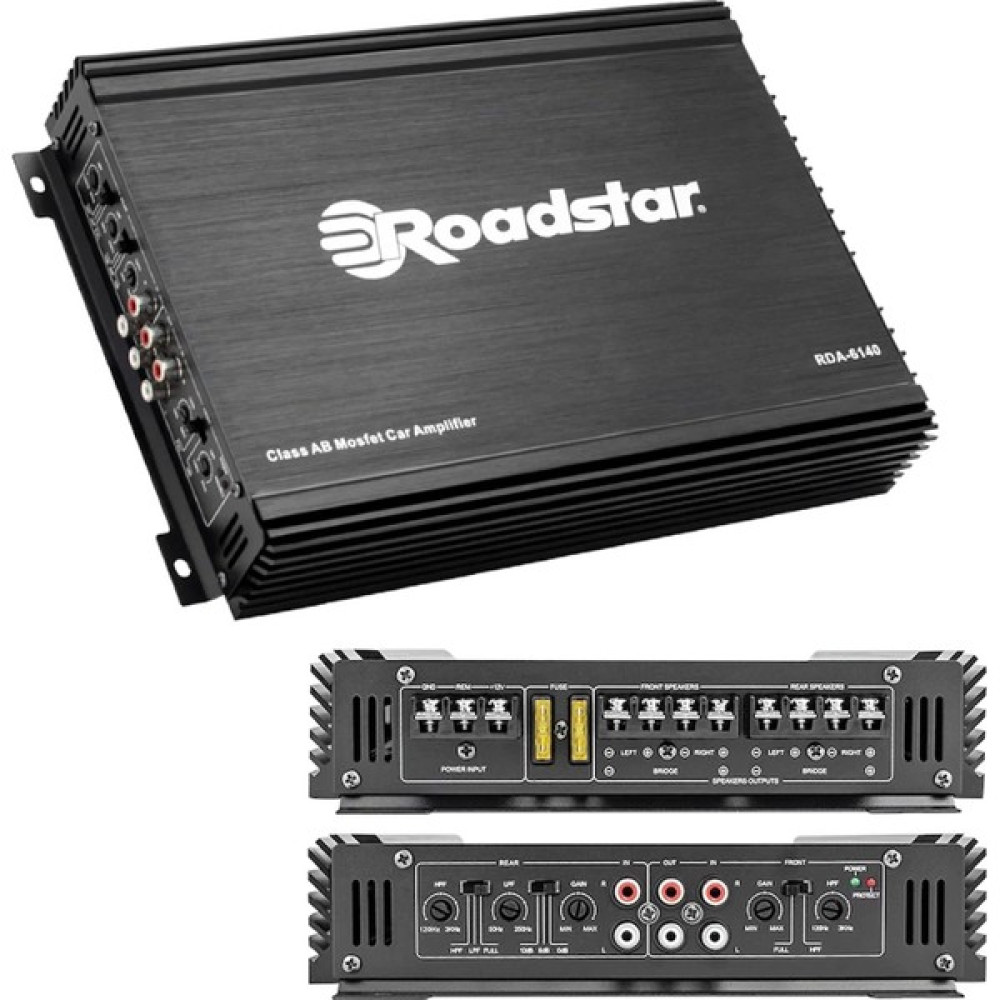 Roadstar Oto Anfi 3000W 4 Kanal Roadstar RDA-6140 Docking Hoparlör Fiyatı