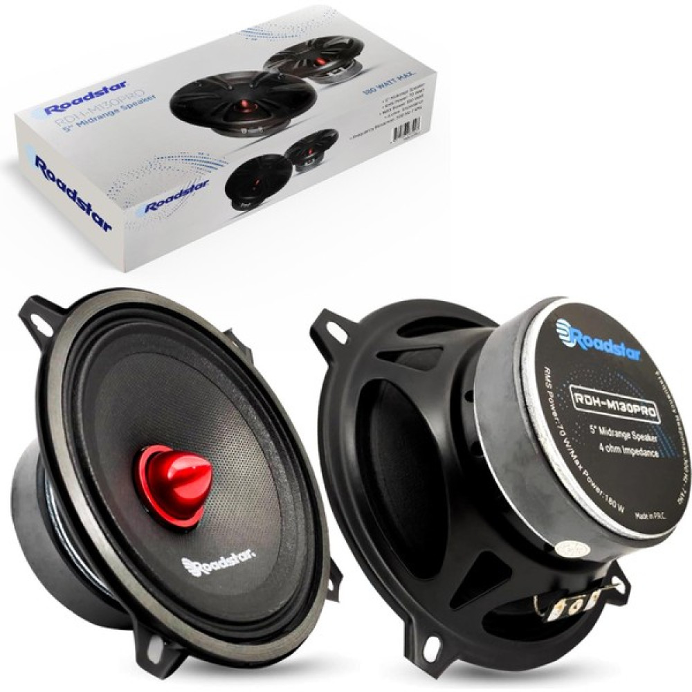 Roadstar RDH-M130PRO Oto Midrange 13CM 180 Watt 2 Adet Oto Hoparlörleri & SubWoofer Fiyatı
