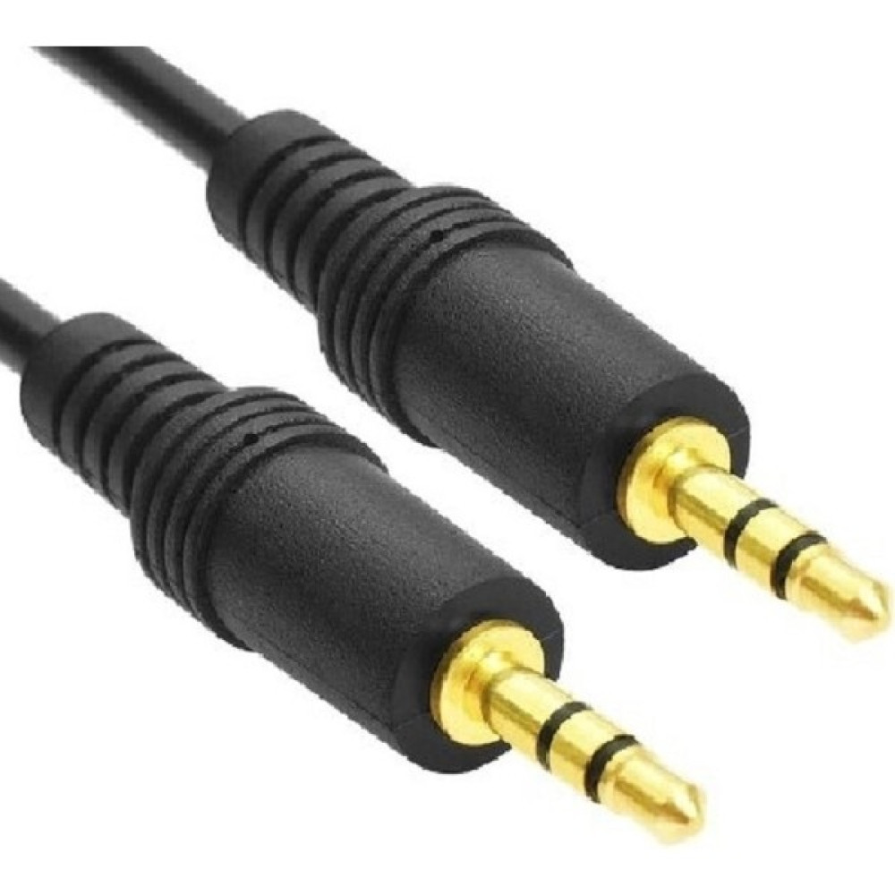 Robada Aux Kablo 3.5mm Erkek Erkek Stereo Stereo Ses Kablosu - 1.5m - Siyah Görüntü Kablosu Fiyatı